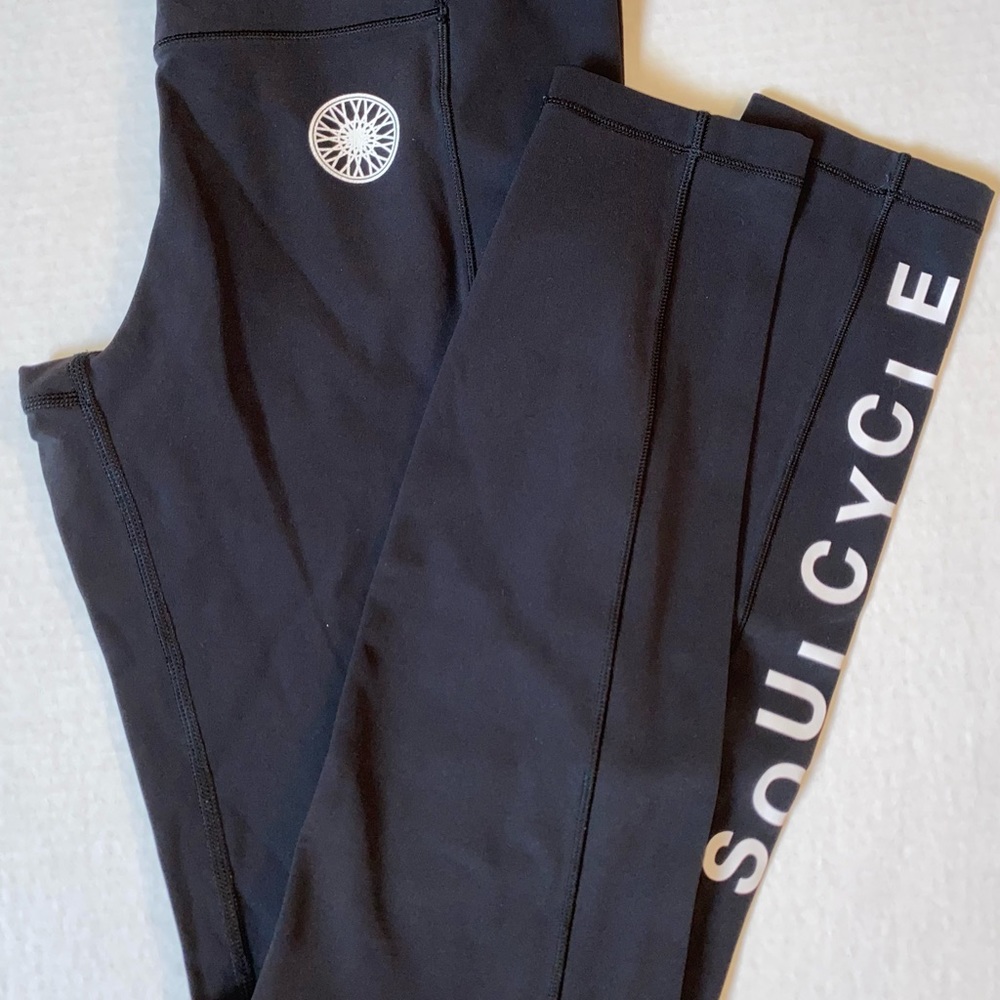 Lululemon Black, Soul Cycle full length leggings